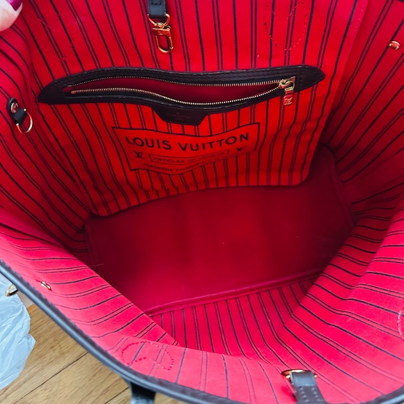 Authentic Louis Vuitton Damier Ebene Neverfull MM - Picture 2 of 12